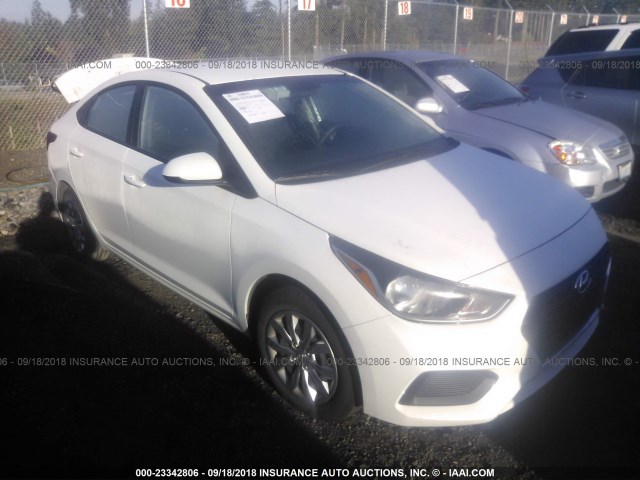 3KPC24A35JE012225 - 2018 HYUNDAI ACCENT SEL WHITE photo 1