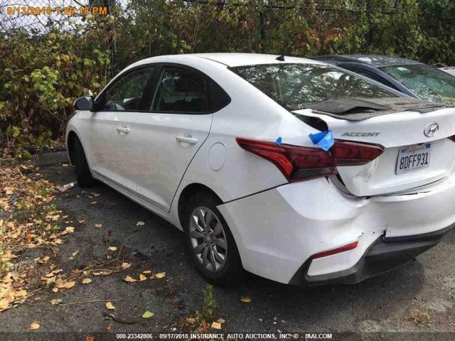 3KPC24A35JE012225 - 2018 HYUNDAI ACCENT SEL WHITE photo 11