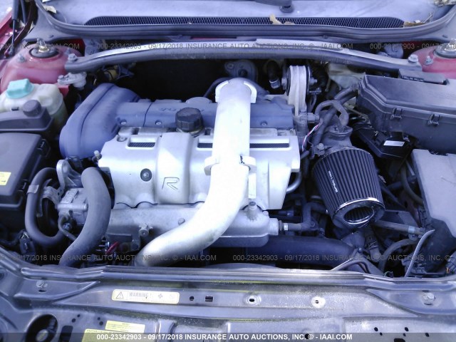 YV1RH527752466473 - 2005 VOLVO S60 R 红色 照片 10