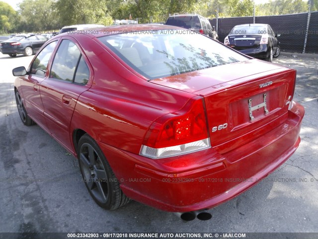 YV1RH527752466473 - 2005 VOLVO S60 R 红色 照片 3