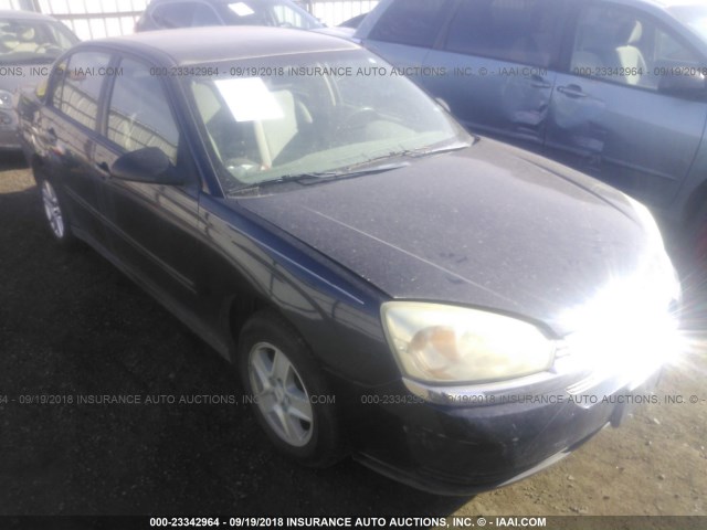 1G1ZT52805F317157 - 2005 CHEVROLET MALIBU LS Dark Blue photo 1