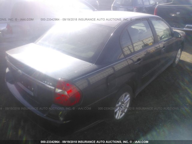 1G1ZT52805F317157 - 2005 CHEVROLET MALIBU LS Dark Blue photo 4