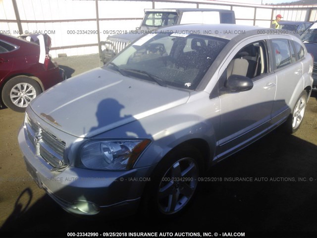 1B3HB78KX8D754797 - 2008 DODGE CALIBER R/T SILVER photo 2