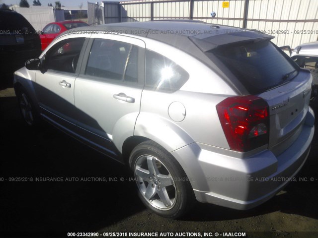 1B3HB78KX8D754797 - 2008 DODGE CALIBER R/T SILVER photo 3