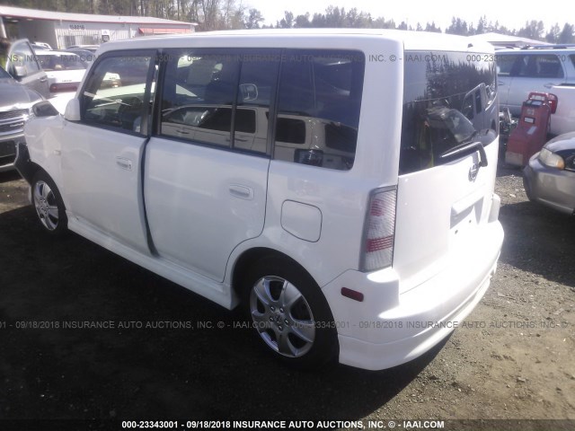 JTLKT324864121608 - 2006 TOYOTA SCION XB Ақ фото 3