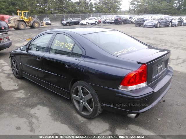 YV1RH527152439298 - 2005 VOLVO S60 R 蓝色 照片 3