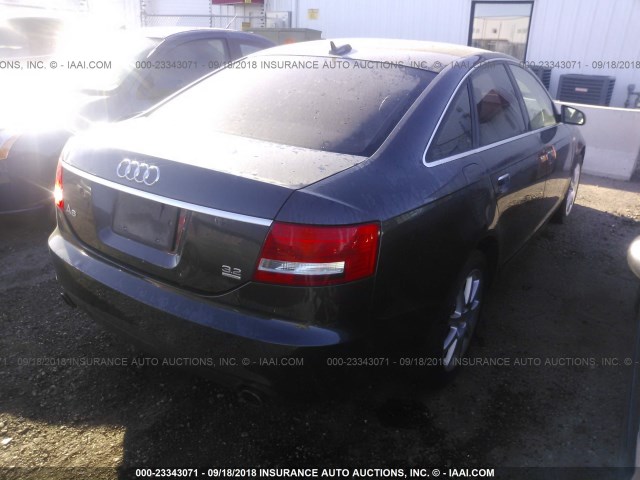 WAUDG74F75N084331 - 2005 AUDI A6 3.2 QUATTRO BLACK photo 4