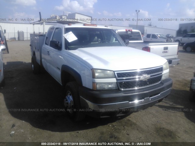 1GBJC39U46E231163 - 2006 CHEVROLET SILVERADO C3500 WHITE photo 1