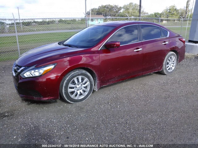 1N4AL3AP3GN320036 - 2016 NISSAN ALTIMA 2.5/S/SV/SL/SR MAROON photo 2