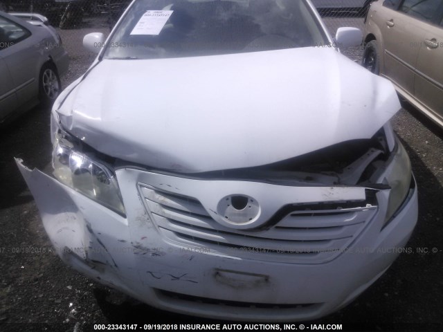 4T1BE46KX7U541632 - 2007 TOYOTA CAMRY NEW GENERAT CE/LE/XLE/SE WHITE photo 10