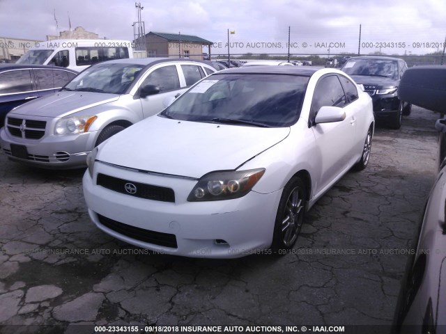 JTKDE167480266025 - 2008 TOYOTA SCION TC 白色 照片 2