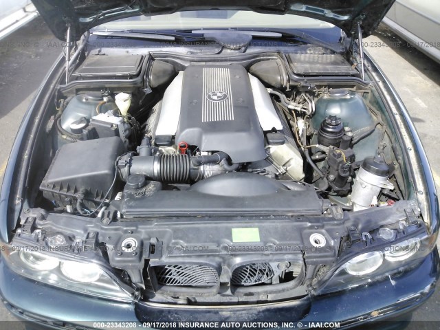 WBADE5326VBV90274 - 1997 BMW 540 I GREEN photo 10