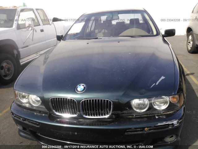WBADE5326VBV90274 - 1997 BMW 540 I GREEN photo 6