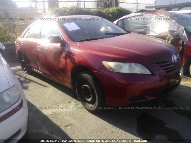 4T1BE46K57U108235 - 2007 TOYOTA CAMRY NEW GENERAT CE/LE/XLE/SE RED photo 1