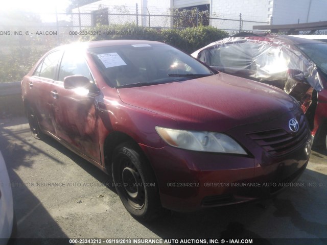 4T1BE46K57U108235 - 2007 TOYOTA CAMRY NEW GENERAT CE/LE/XLE/SE RED photo 6