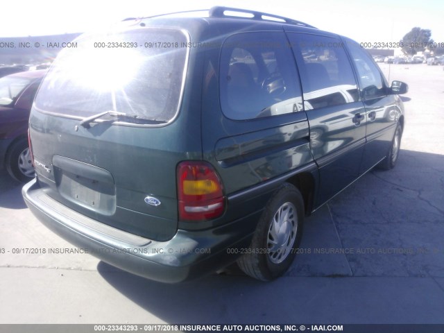 2FMDA5147SBA29604 - 1995 FORD WINDSTAR WAGON GREEN photo 4