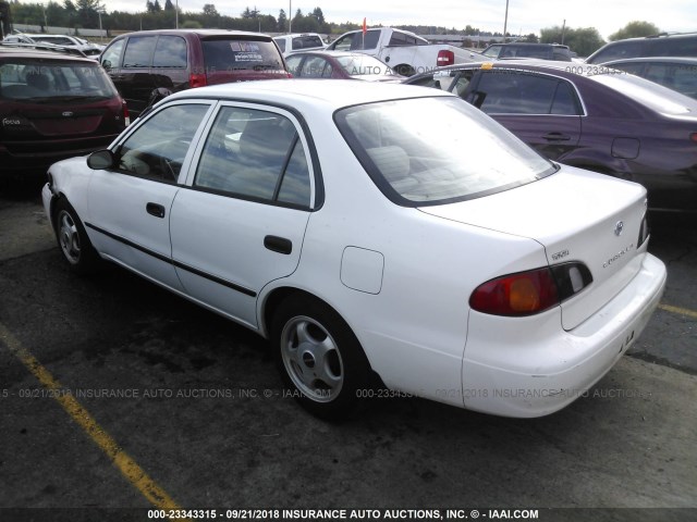 1NXBR12E9XZ233905 - 1999 TOYOTA COROLLA VE/CE/LE 白色 照片 3