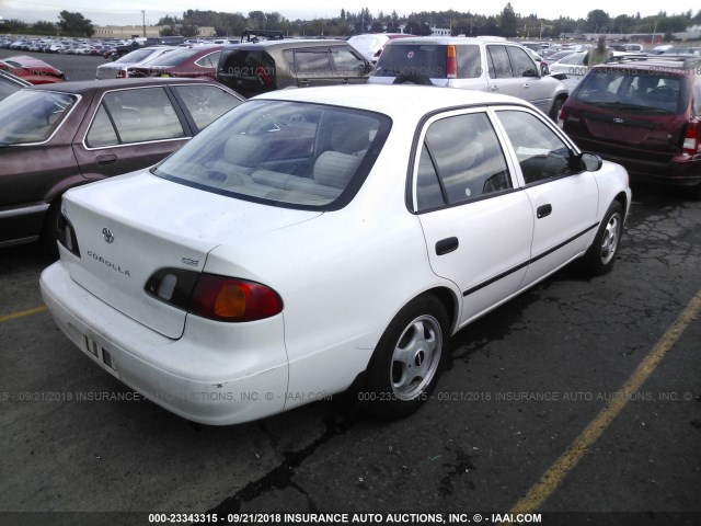 1NXBR12E9XZ233905 - 1999 TOYOTA COROLLA VE/CE/LE 白色 照片 4