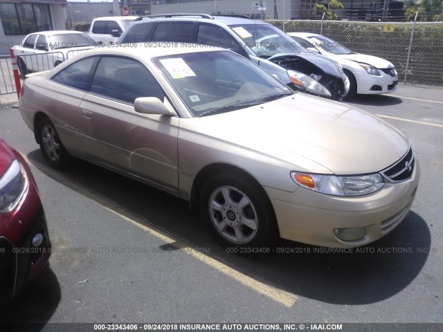 2T1CF22P9YC397615 - 2000 TOYOTA CAMRY SOLARA SE/SLE Qızıl foto 1
