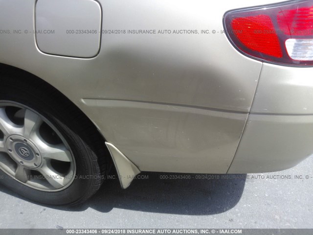 2T1CF22P9YC397615 - 2000 TOYOTA CAMRY SOLARA SE/SLE Qızıl foto 6