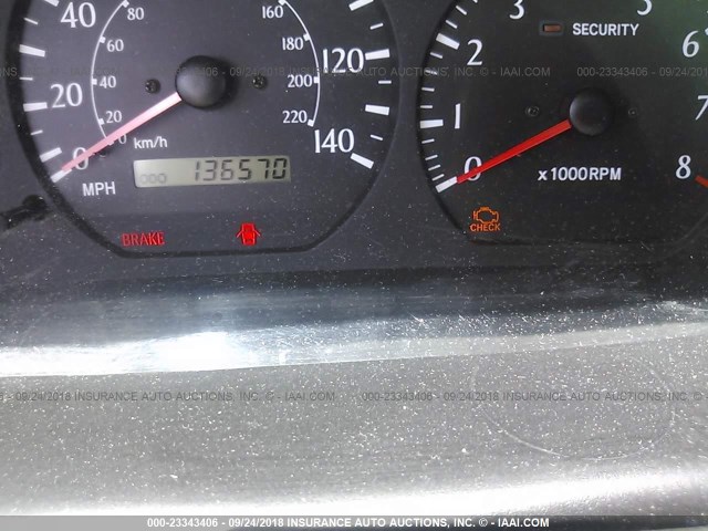 2T1CF22P9YC397615 - 2000 TOYOTA CAMRY SOLARA SE/SLE Qızıl foto 7