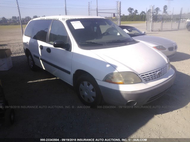 2FMZA50472BB05524 - 2002 FORD WINDSTAR LX WHITE photo 1