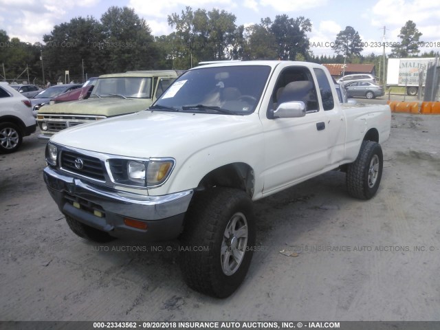 4TAVN73KXSZ068104 - 1995 TOYOTA TACOMA XTRACAB SR5 WHITE photo 2