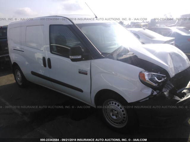 ZFBERFATXG6B95092 - 2016 RAM PROMASTER CITY  WHITE photo 1