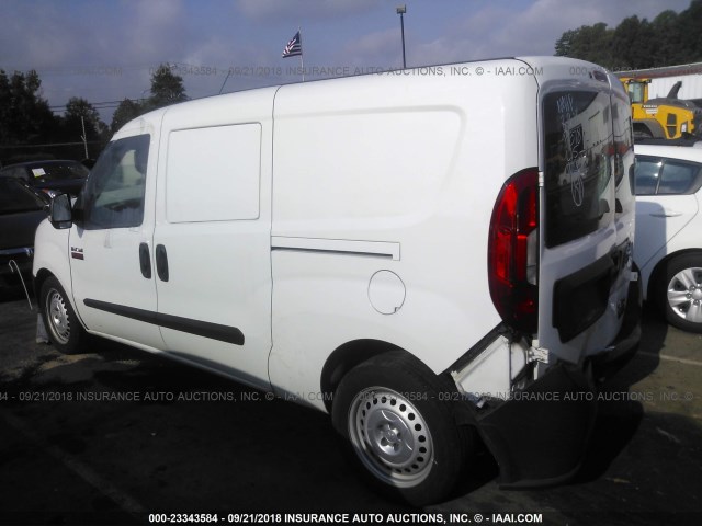 ZFBERFATXG6B95092 - 2016 RAM PROMASTER CITY  白色 照片 3