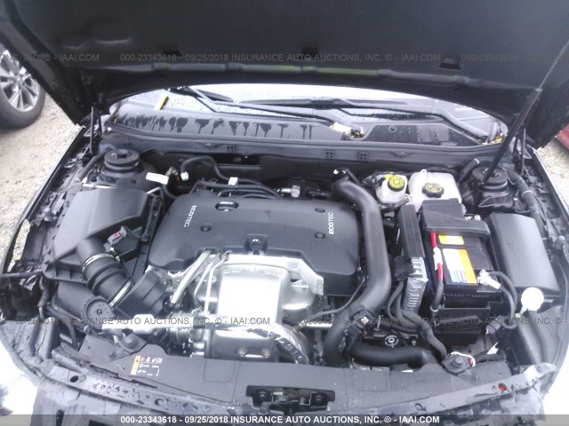 2G4GM5EX8H9114878 - 2017 BUICK REGAL BLACK photo 10