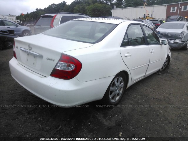 JTDBE32K840266589 - 2004 TOYOTA CAMRY LE/XLE 白色 照片 4