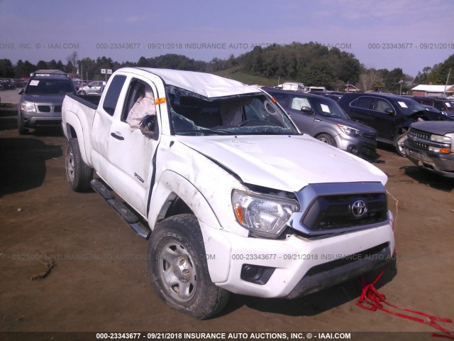 5TFUX4EN2DX019865 - 2013 TOYOTA TACOMA ACCESS CAB თეთრი ფოტო 6