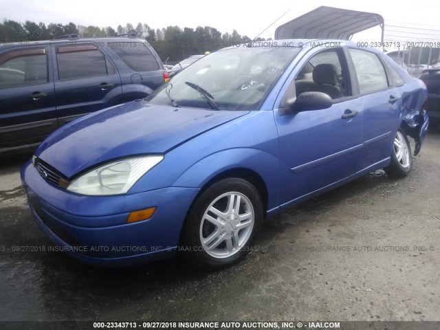 1FAFP34353W328484 - 2003 FORD FOCUS SE COMFORT/SE SPORT BLUE photo 2