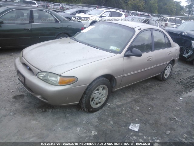 1FALP13PXVW419958 - 1997 FORD ESCORT LX/SPORT TAN photo 2