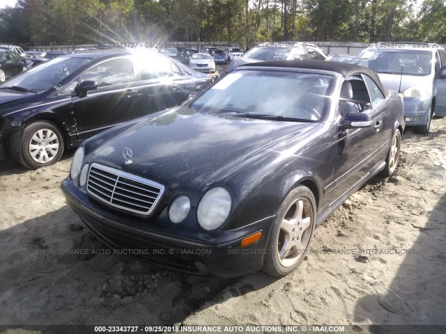 WDBLK70G12T108849 - 2002 MERCEDES-BENZ CLK 430 BLACK photo 6