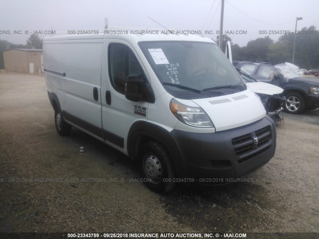 3C6TRVAG0HE526537 - 2017 RAM PROMASTER 1500 1500 STANDARD WHITE photo 1