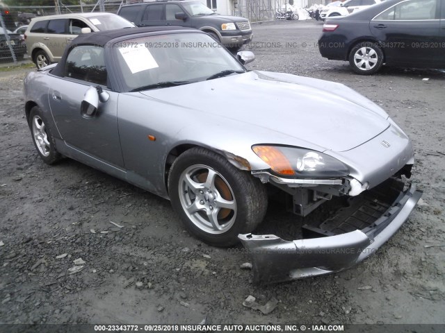 JHMAP11461T008545 - 2001 HONDA S2000 SILVER photo 1