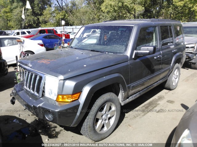 1J8HG48K57C596008 - 2007 JEEP COMMANDER Boz foto 2