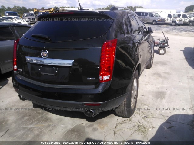 3GYFNBE3XES653875 - 2014 CADILLAC SRX LUXURY COLLECTION BLACK photo 4