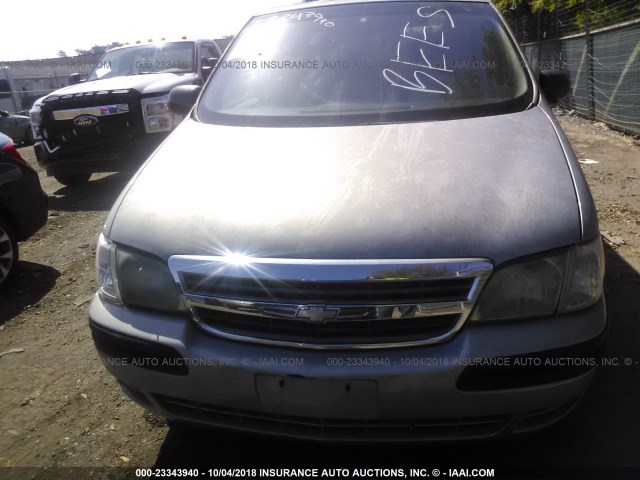 1GNDX03E21D253519 - 2001 CHEVROLET VENTURE SILVER photo 6