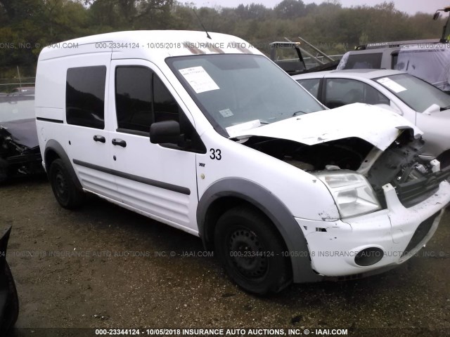 NM0LS6BN5AT024570 - 2010 FORD TRANSIT CONNECT XLT WHITE photo 1