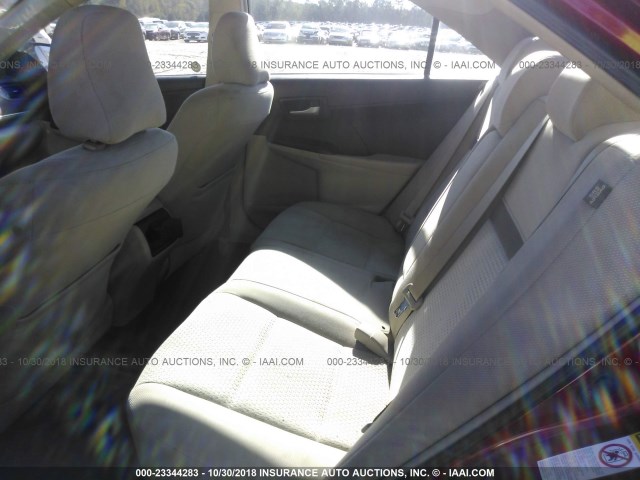 4T1BF1FK2EU832358 - 2014 TOYOTA CAMRY L/SE/LE/XLE Qırmızı foto 8