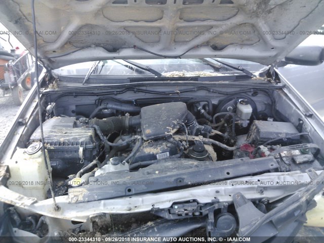 5TETX22N68Z498228 - 2008 TOYOTA TACOMA ACCESS CAB Күміс фото 10