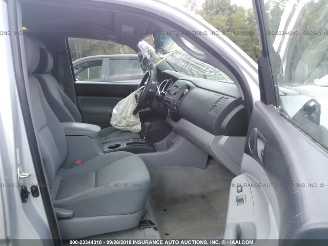 5TETX22N68Z498228 - 2008 TOYOTA TACOMA ACCESS CAB Күміс фото 5