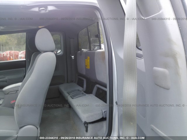 5TETX22N68Z498228 - 2008 TOYOTA TACOMA ACCESS CAB Күміс фото 8