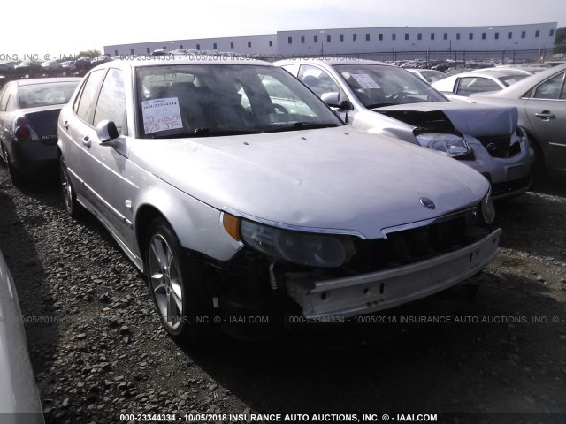 YS3ED49G373507638 - 2007 SAAB 9-5 2.3T SILVER photo 1