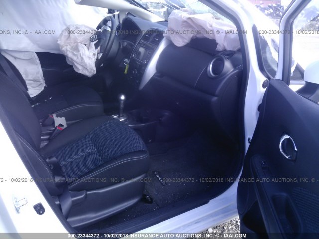 3N1CE2CPXHL365757 - 2017 NISSAN VERSA NOTE S/S PLUS/SV/SL/SR WHITE photo 5