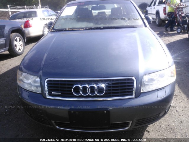 WAULT68E12A083634 - 2002 AUDI A4 3.0 QUATTRO GRAY photo 6