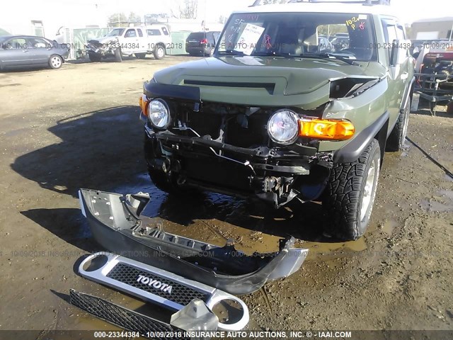 JTEBU4BFXCK129406 - 2012 TOYOTA FJ CRUISER GREEN photo 7