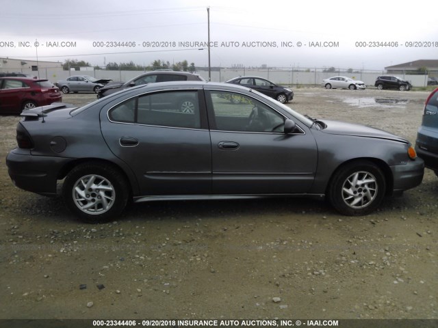 1G2NF52E64M593571 - 2004 PONTIAC GRAND AM SE1 GRAY photo 6